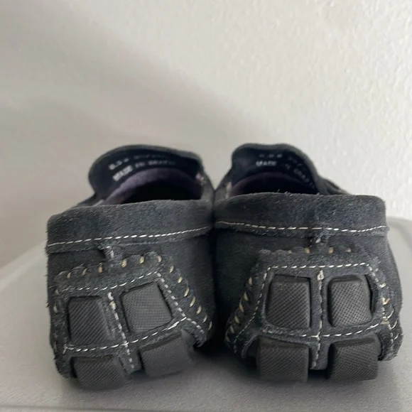 Mercanti Fiorentini Navy & Lavender Driving Moccasin - Picture 7 of 9